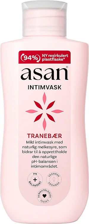 Asan Intimvask Tranebær 200ml