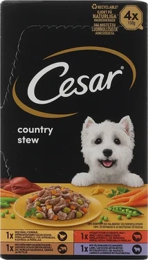 Cesar Country Kitchen Chunks In Gravy 150g 4-pack