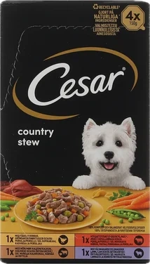 Cesar Country Kitchen Chunks In Gravy 150g 4-pack