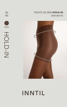 Tights, 20 Den Hold-in, Dark, 36-40