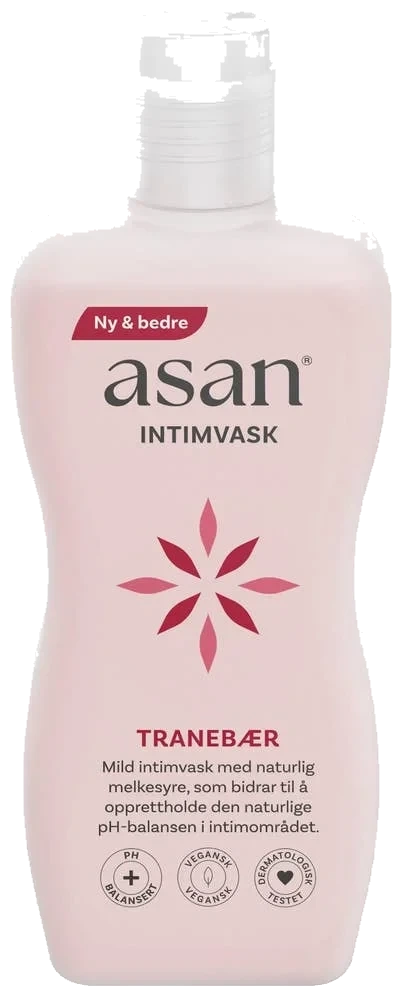 Intimvask tranebær