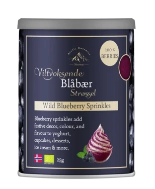 Viltvoksende Blåbærstrøssel, 25g