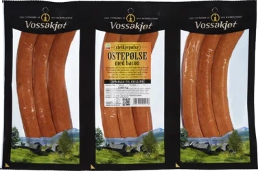 Ostepølse med Bacon 3x300 g