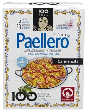 Paellakrydder 4gx5stk Carmencita
