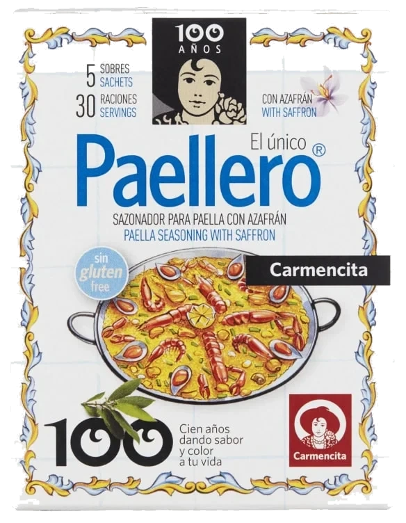 Paellakrydder 4gx5stk Carmencita