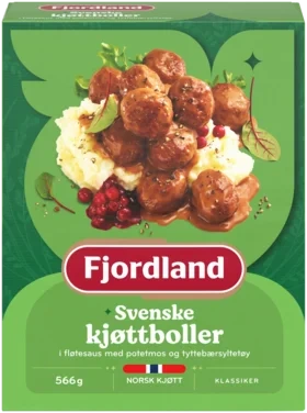 Svenske Kjøttboller Fjordland 566gr