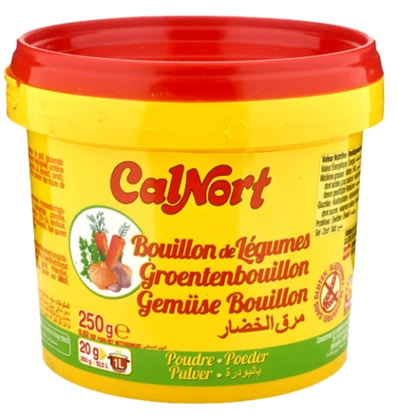 Grønnsaksbuljong Pulver 250g Calnort