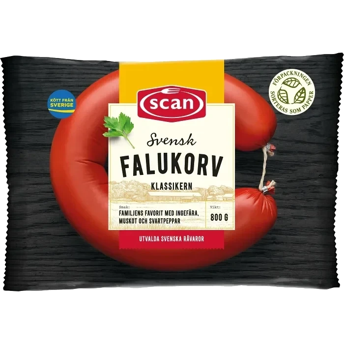 Falukorv Klassikern 800g Scan