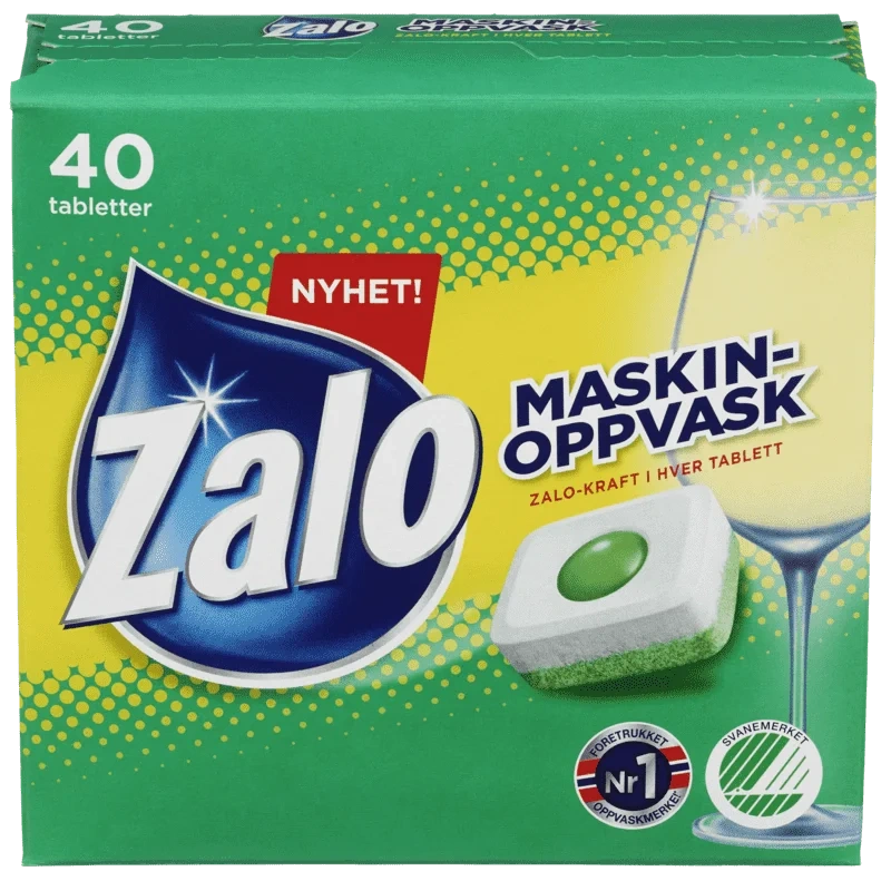 Zalo Maskinoppvask 40 tabletter
