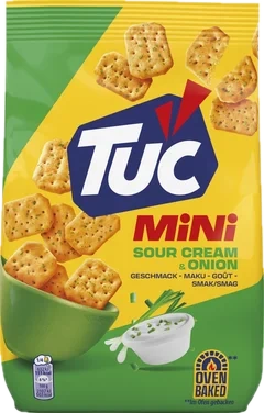 Tuc Mini Sour Cream & Onion 120g