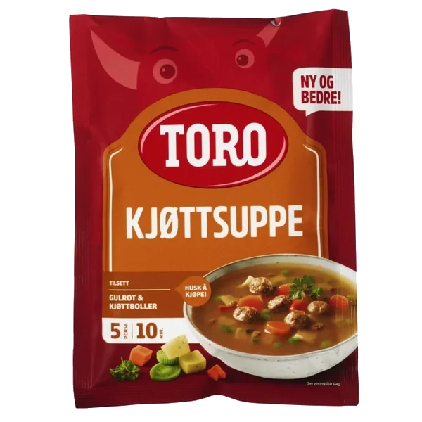 Kjøttsuppe 91g Toro