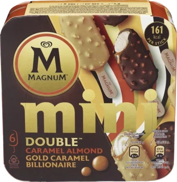 Magnum Småis Caramel 6x55ml