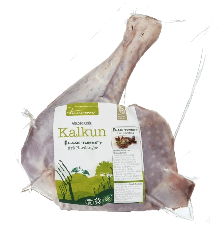 Kalkunlår Økol Black Turkey Ca500g