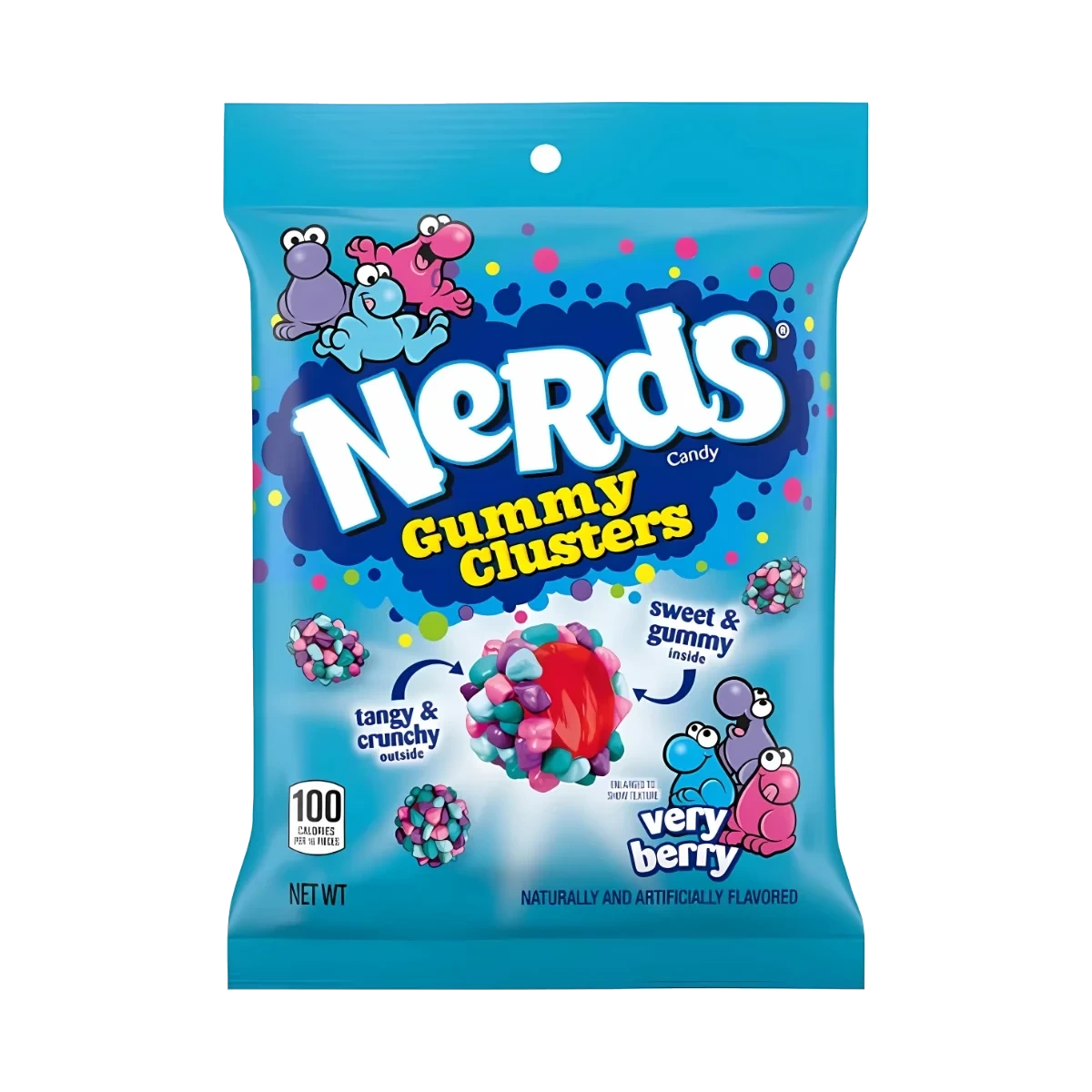 Nerds Gummy Clusters Very Berry 85 g