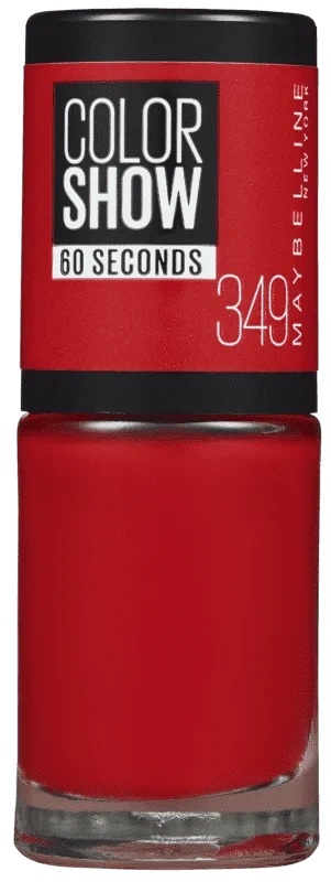 Maybelline Neglelakk Colorshow Powder Red 349