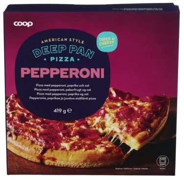 Deep Pan Pepperoni Pizza 419g