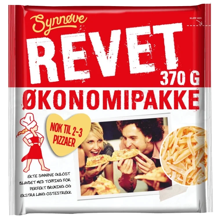Gulost Revet Økonomipakke 370g Synnøve