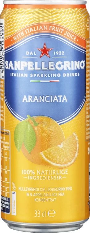 Sanpellegrino Aranciata 33cl bx