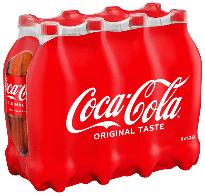Coca-Cola 8stk x 1,25l, 10l