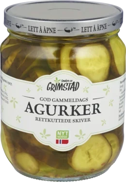 God Gammeldags Agurker 550g