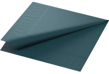 Serviett 3lags 33cm Ocean Teal
