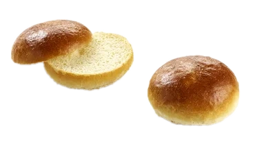 Brioche Bun Pre Sliced 30g Hamburgerbrød