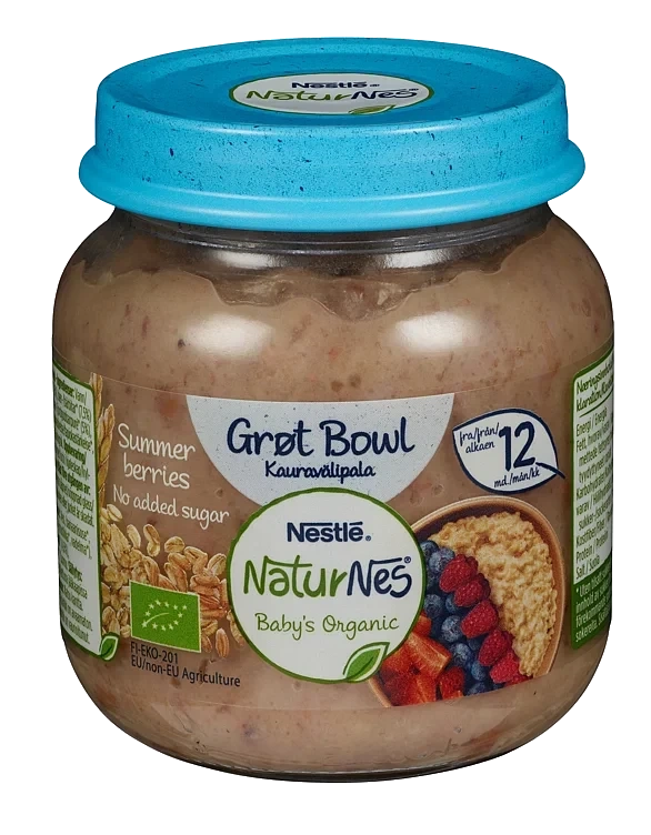 Grøt Bowl Summer Berries 12mnd 125g Nestle