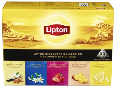 Svart te Discovery collection 50-pack