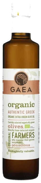 Gaea Organic Extra Virgin Olive Oil 6x500ml
