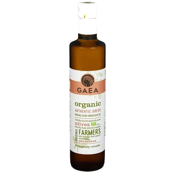 Gaea Organic Extra Virgin Olive Oil 6x500ml