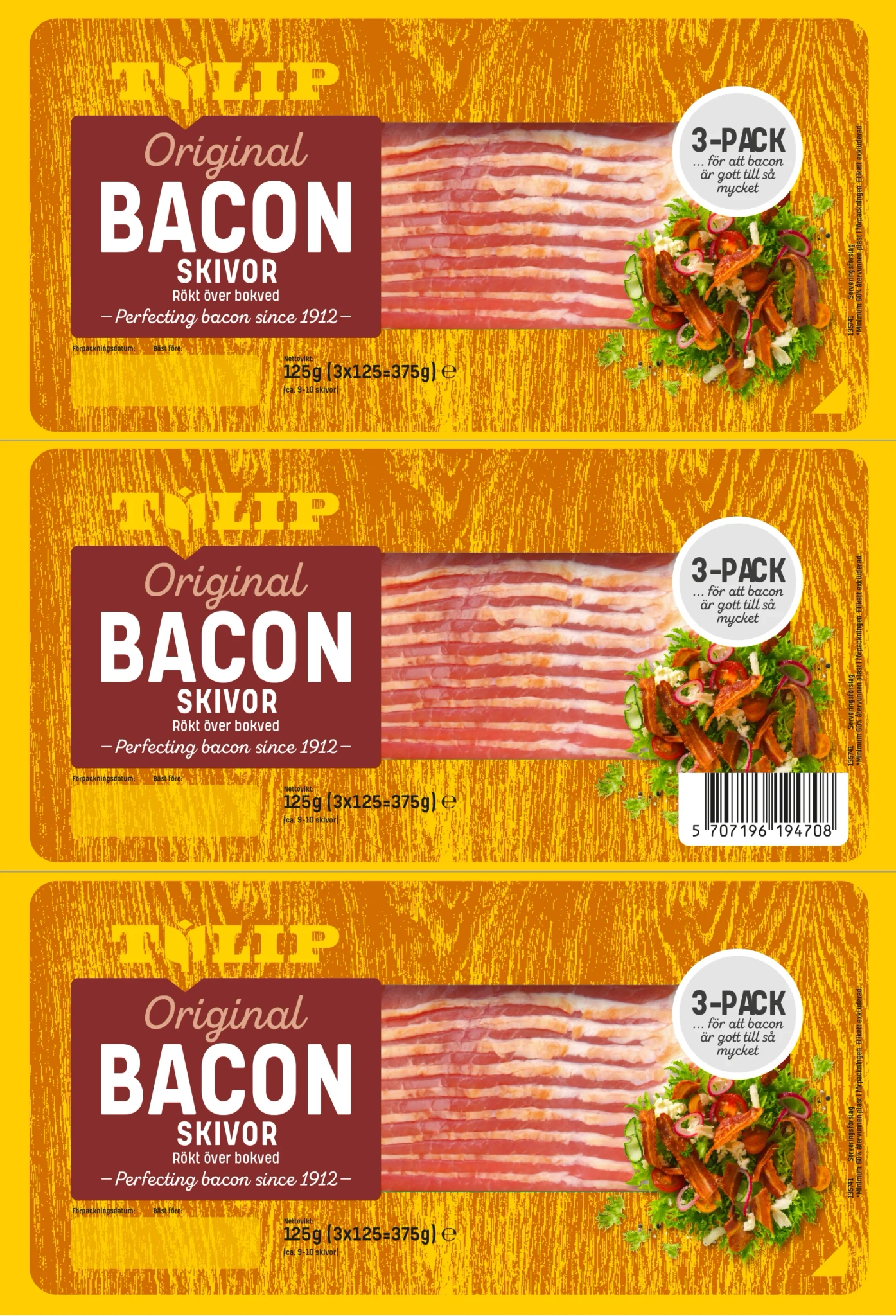 Bacon 3-pack