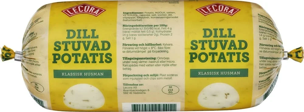 Dillstuvad Potatis
