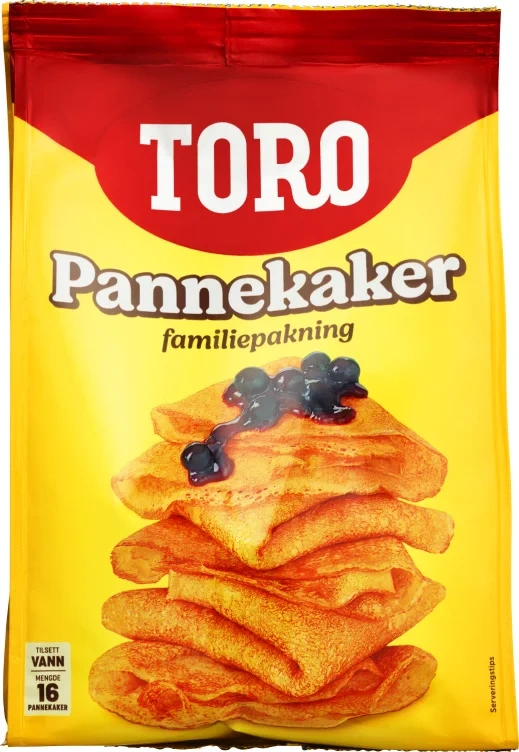 Pannekaker Mix Familie 541g Toro