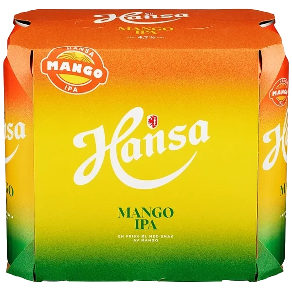 Hansa Mango Ipa 0,5l Bks 6stk