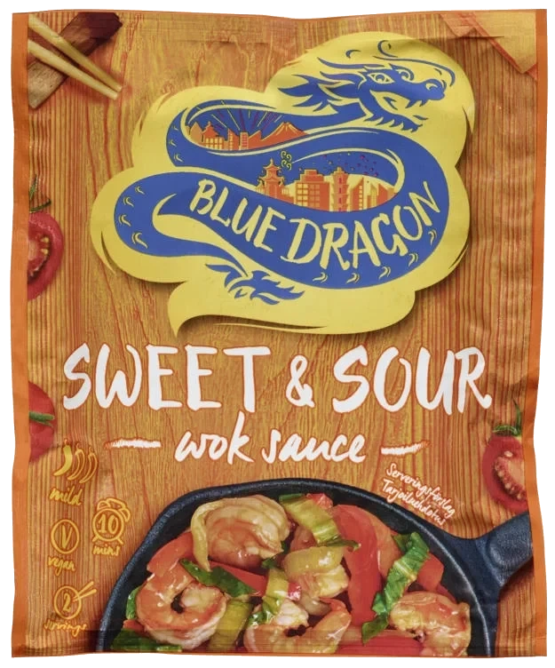 Woksaus Sweet&Sour 120g Blue Dragon