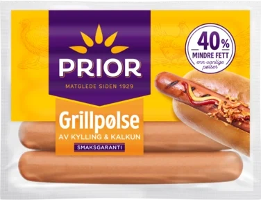 Grillpølser Kylling/Kalkun 600g
