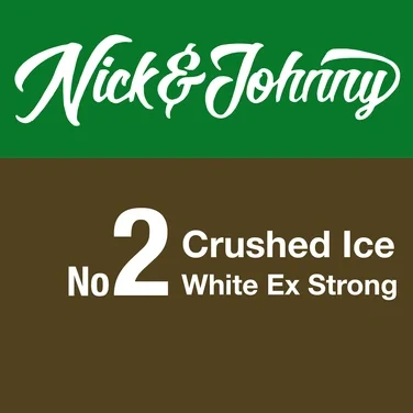 Nick&Johnny No2 Crushed Ice White Ex Strong
