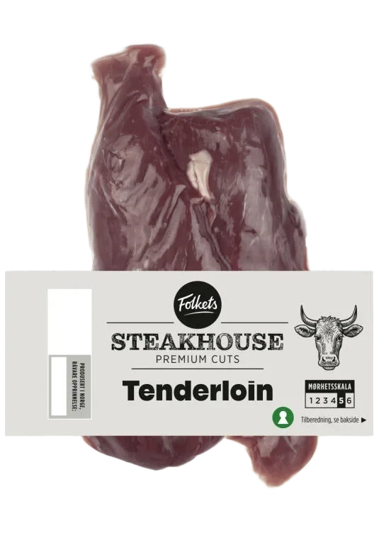 Storfe Tenderloin Ca300g Folkets