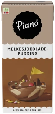 Piano Melkesjokoladepudding 1l Tine