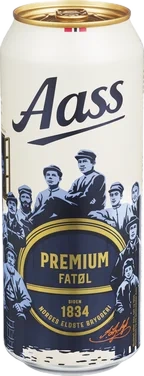Aass Premium Fatøl 0.50l bx