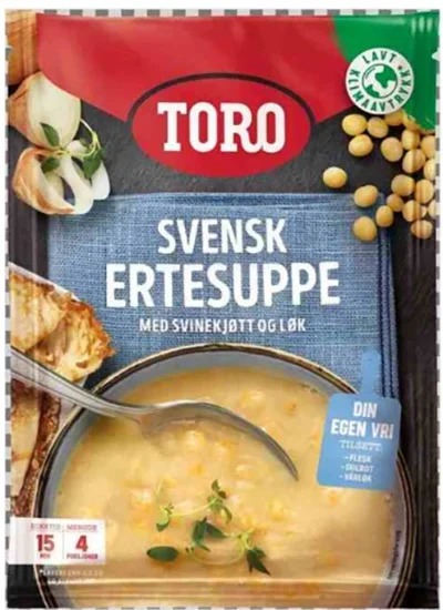 Toro Svensk Ertesuppe 166g
