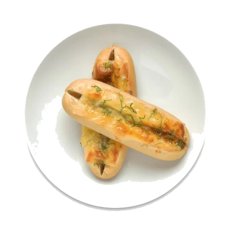 Pizzabaguette Varm Husets pr stykk