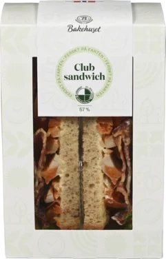 Club Sandwich 190g Bakehuset