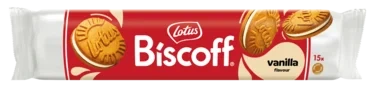 Biscoff Kjeks Sandwich Vanilje 150g Lotus