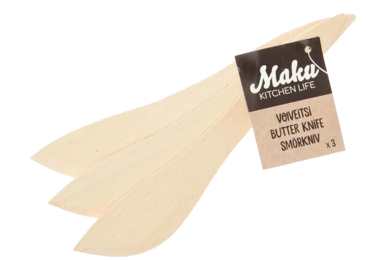 Smørekniv 3stk Tre Maku