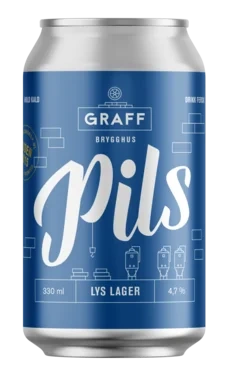 Graff Pils bx 330ml Graff Brygghus