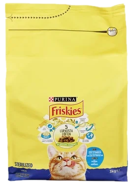 Friskies Steril Laks/grønnsaker 3kg