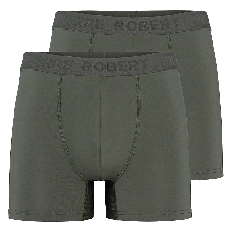 Sports Boxer X2 Green L Pierre Robert