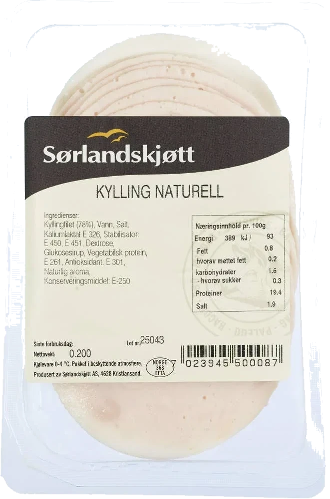 Kylling naturell