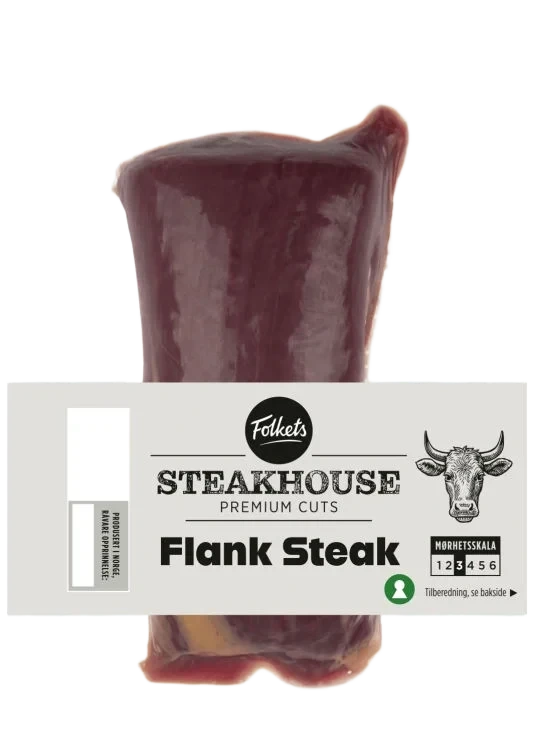 Storfe Flank Steak Ca380g Folkets